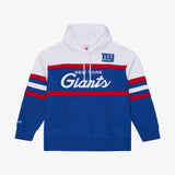 Giants 2026 Mitchell & Ness Men's NFL Head Coach Hoodie Pro Football Hall of Fame
