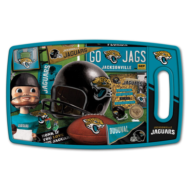 Jaguars Retro Cutting Board