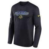 Rams 2026 Nike Men's Rivalries Collection Sideline Legend Dri-FIT Long-Sleeve T-Shirt
