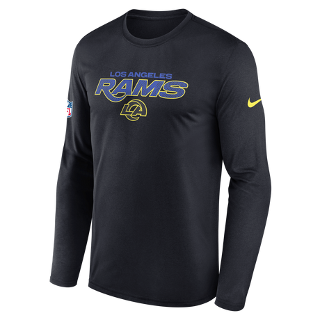 Rams 2026 Nike Men's Rivalries Collection Sideline Legend Dri-FIT Long-Sleeve T-Shirt