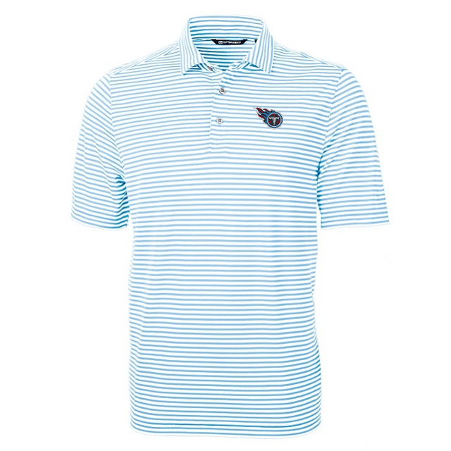 Titans Virtue Eco Pique Stripe Recycled Polo