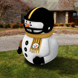 Steelers Team Pride Inflatable Snowman Player