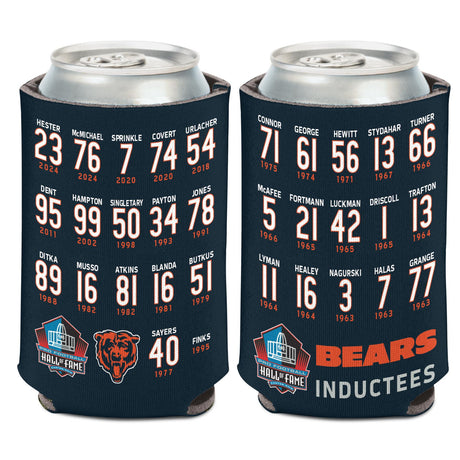 Bears Inductee Can Cooler 2024