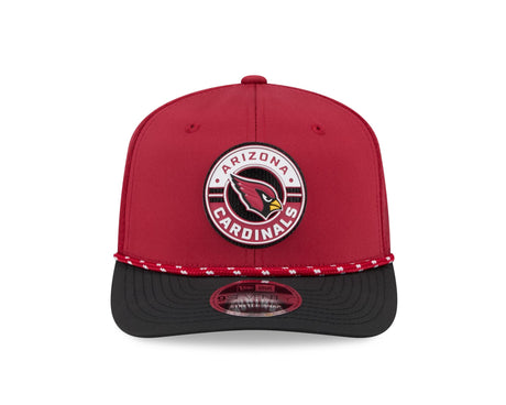 Cardinals 2026 New Era Men's 9SEVENTY Stretch Snap Two-Tone Hat Pro Football Hall of Fame