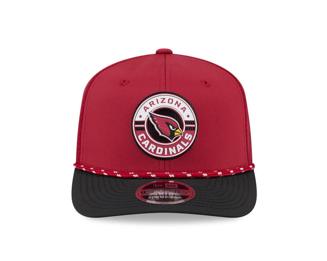 Cardinals 2026 New Era Men's 9SEVENTY Stretch Snap Two-Tone Hat Pro Football Hall of Fame