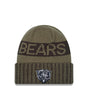 Bears 2025 Men's New Era Salute to Service Knit