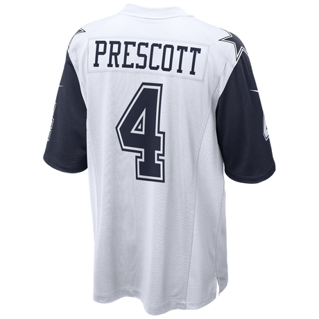 Cowboys Dak Prescott Men's Nike Game Alternate Color Rush Jersey