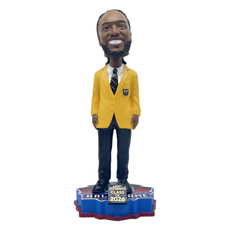 Larry Fitzgerald Limited Edition Class of 2026 Gold Jacket Bobblehead