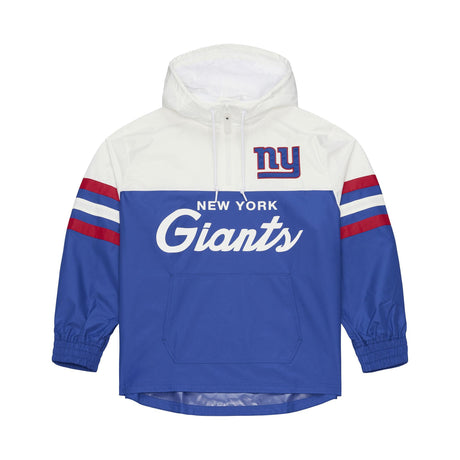 Giants 2026 Mitchell & Ness Men's Head Coach Lightweight Anorak Windbreaker Pro Football Hall of Fame