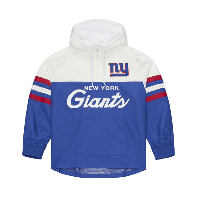 Giants 2026 Mitchell & Ness Men's Head Coach Lightweight Anorak Windbreaker Pro Football Hall of Fame