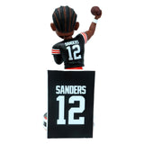 Browns Shedeur Sanders 8 Inch Banner Series Bobblehead