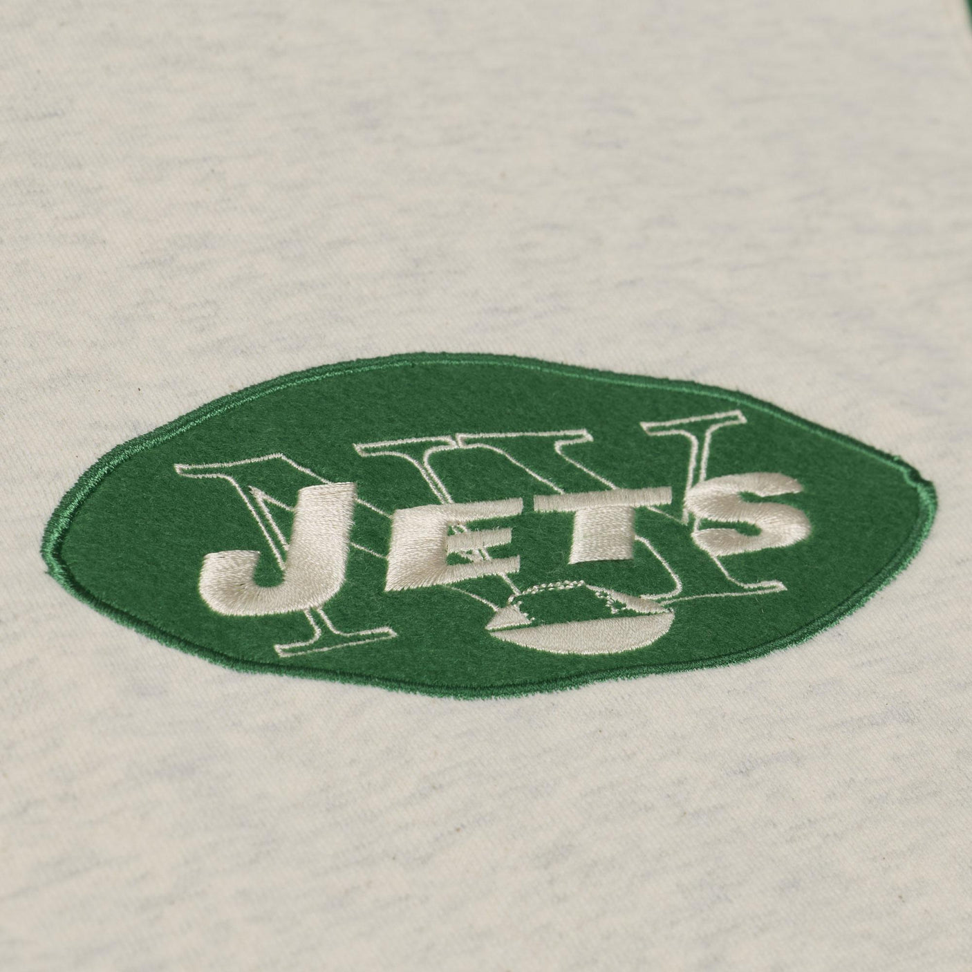 Jets 2026 Mitchell & Ness Men's Retro Roots French Terry Hoodie