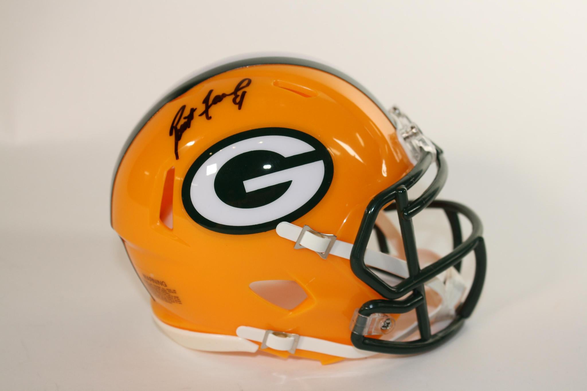 BRETT FAVRE AUTOGRAPH MINI popular HELMET