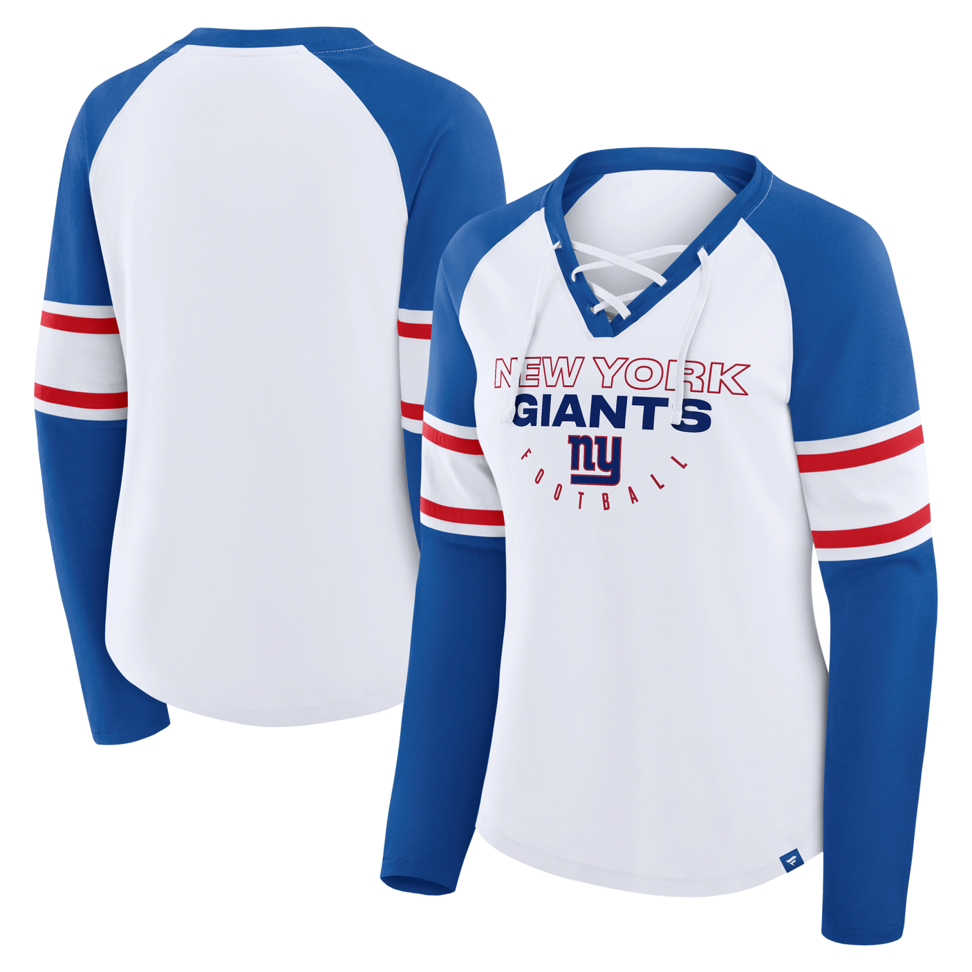 Giants 2025 Women's Fanatics Blitz Package Long Sleeve Fashion Top