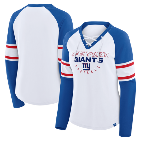 Giants 2025 Women's Fanatics Blitz Package Long Sleeve Fashion Top