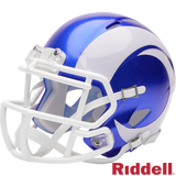 Rams 2026 NFL On-Field Alternate Speed Mini Helmet