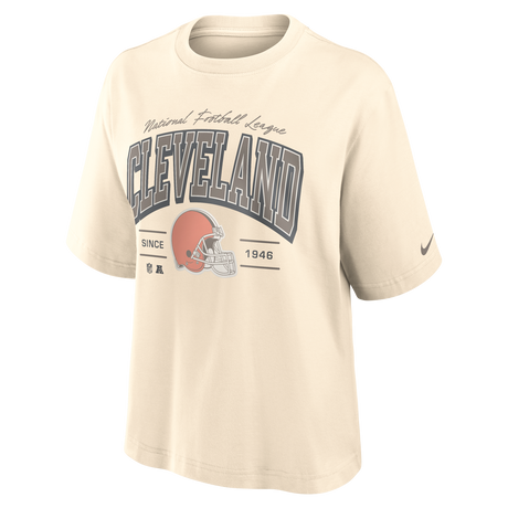 Browns 2026 Nike Women's True Classic Boxy T-Shirt