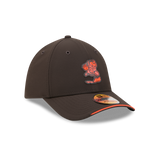 Browns 2026 New Era Men's Alternate 39THIRTY Sideline Hat Pro Football Hall of Fame