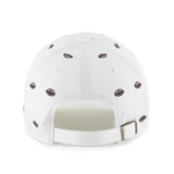 Hall of Fame 2025 '47 Brand Women's White Confetti Clean Up Hat