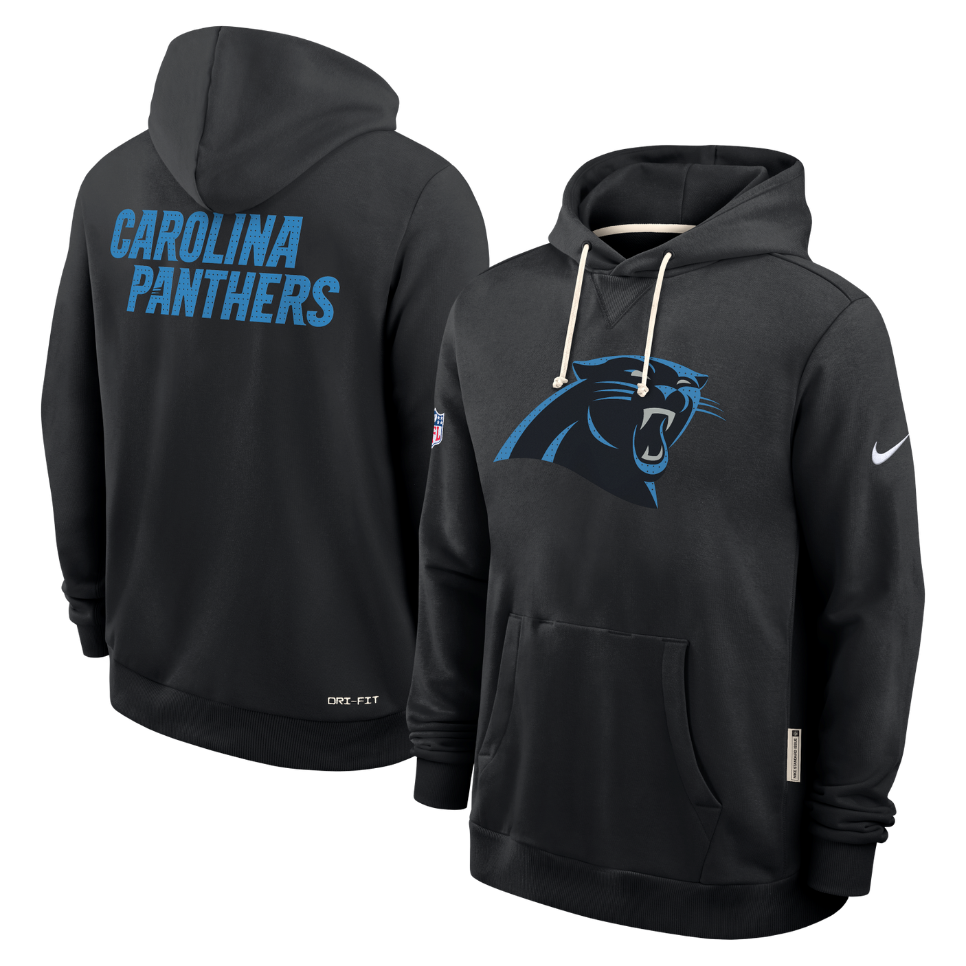 Panthers 2025 Nike Men's Sideline DRI-Fit Hoodie