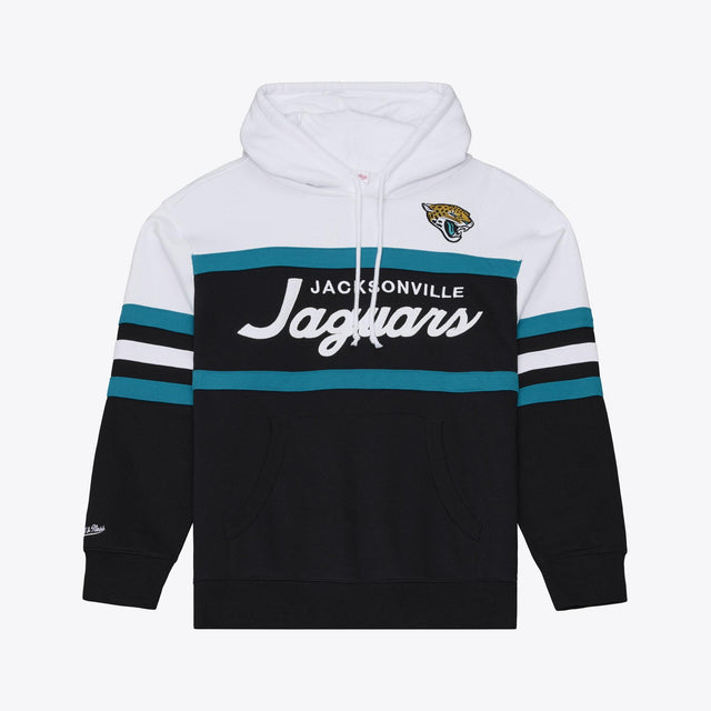 Jaguars 2026 Mitchell & Ness Men's NFL Head Coach Hoodie (10354385289492)