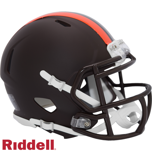 Browns 2025 NFL On-Field Alternate Speed Mini Helmet