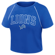 Lions 2026 Fanatics Women's Cropped Short Sleeve Fashion Top