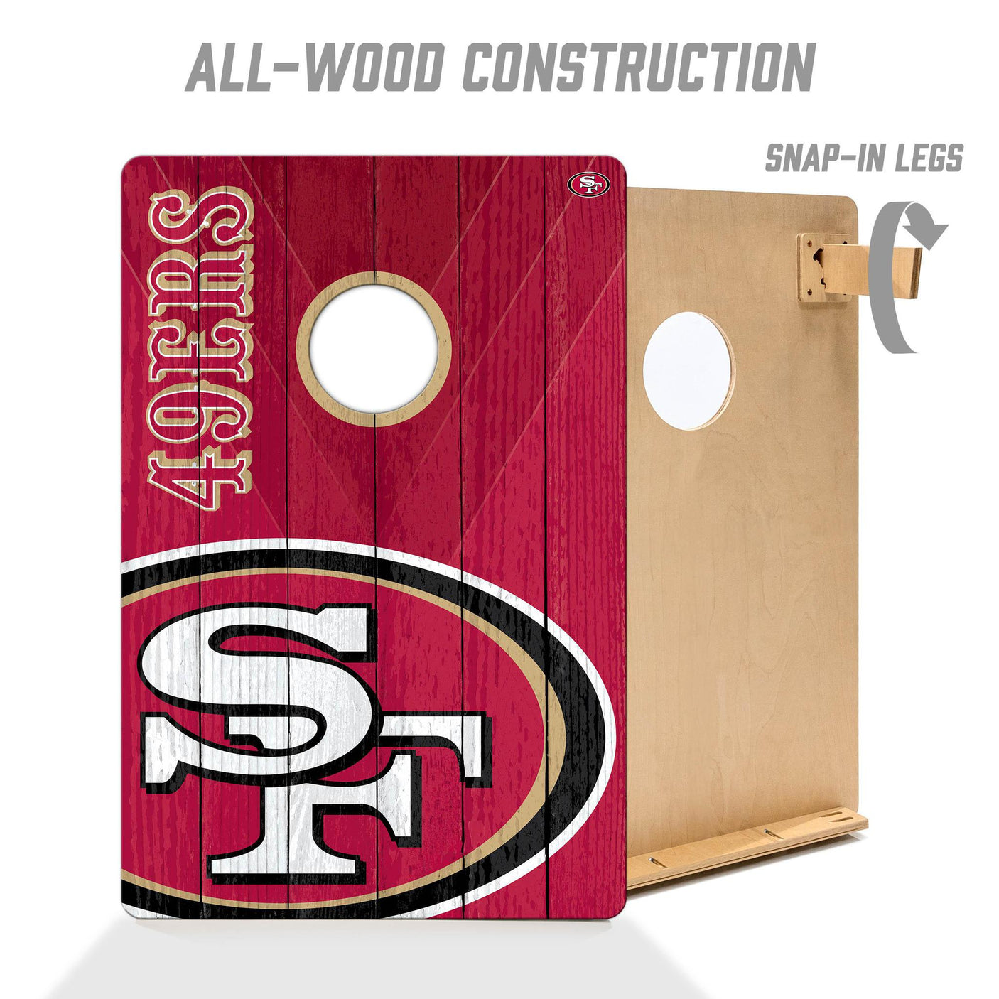 49ers 2’ x 3’ Cornhole Game