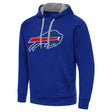 Bills Antigua Men's Royal Cloud Pullover Hoodie Pro Football Hall of Fame
