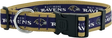 Ravens Pets First Satin Dog Collar Pro Football Hall of Fame