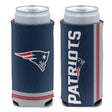 Patriots 12oz Logo Slim Can Cooler