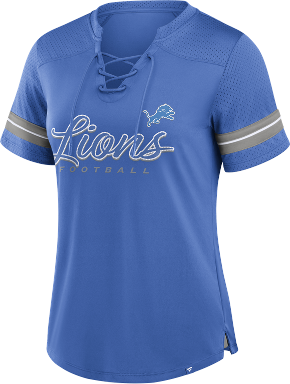 Lions Women's Play Script Fashion T-Shirt