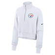 Steelers 2026 Nike Women's Phoenix Quarter Zip Jacket Pro Football Hall of Fame