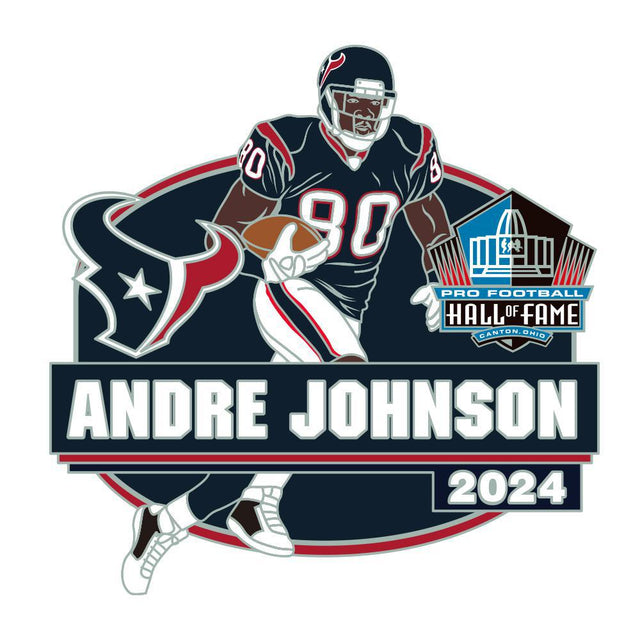 Andre Johnson Class of 2024 Action Pin