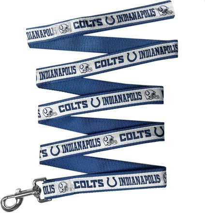 Colts Pets First Satin Dog Leash