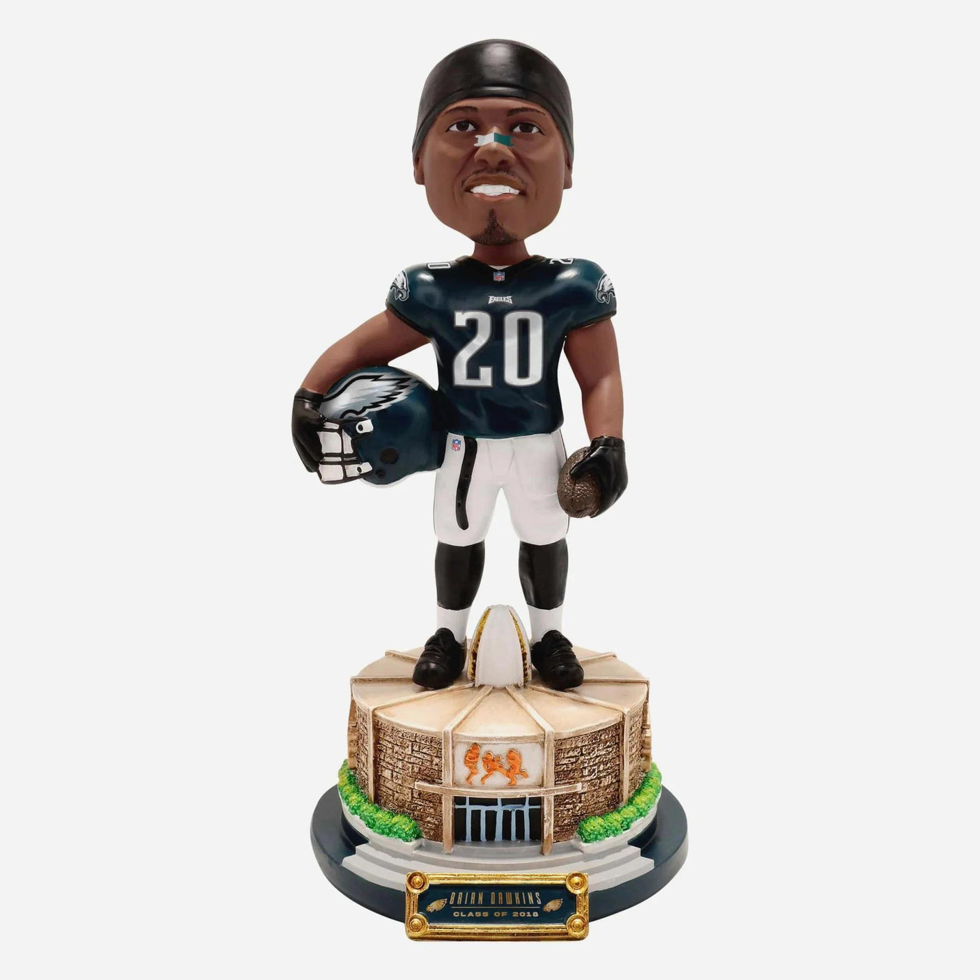 Eagles Brian Dawkins Pro Football Hall of Fame Rotunda Bobblehead