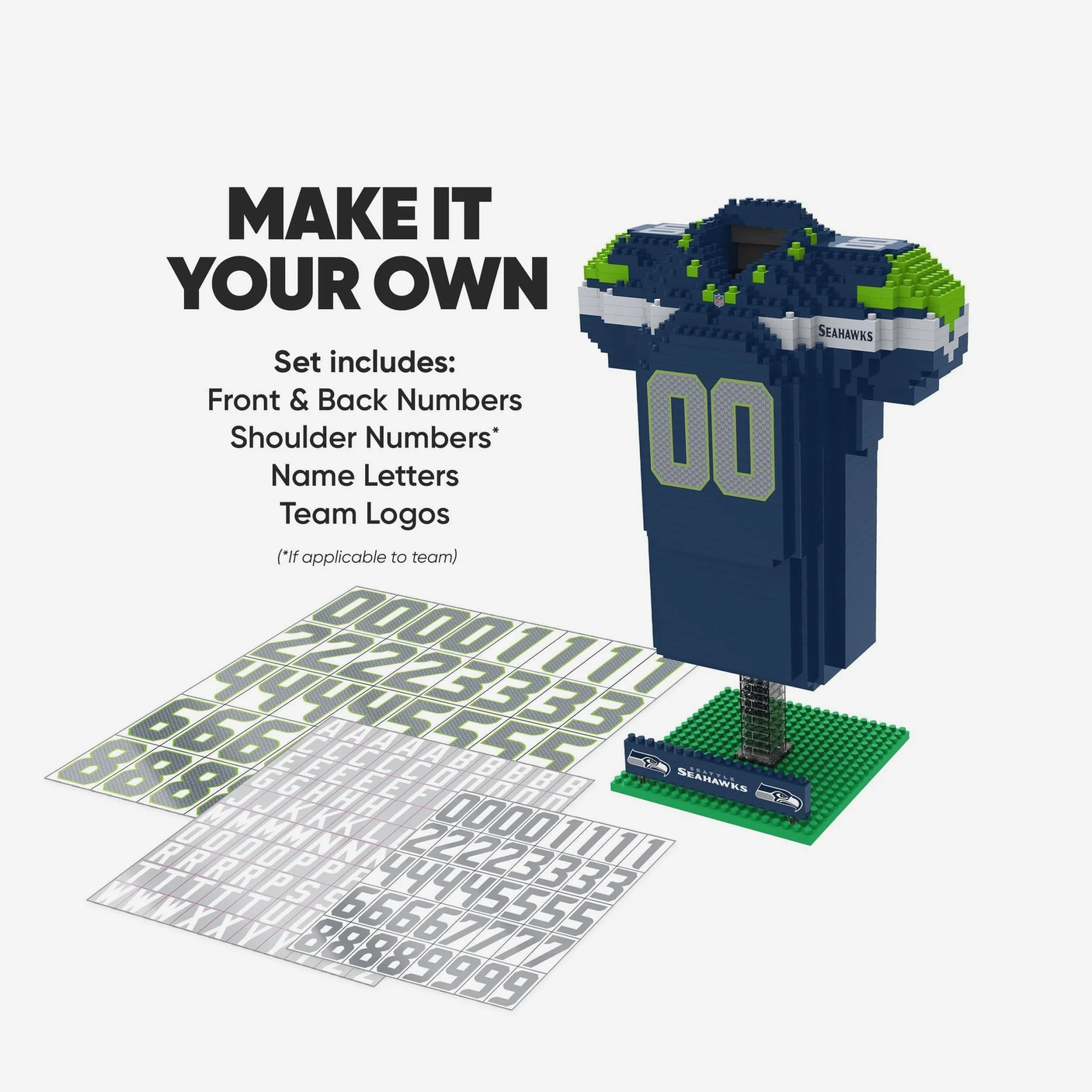 Seahawks 3D Brxlz Jersey