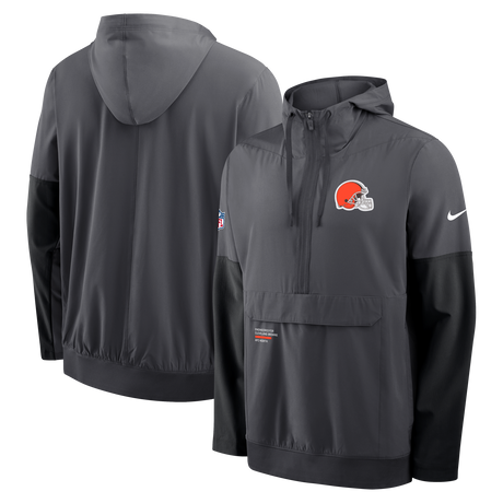 Browns 2025 Nike Men's Anorak Long Sleeve Jacket