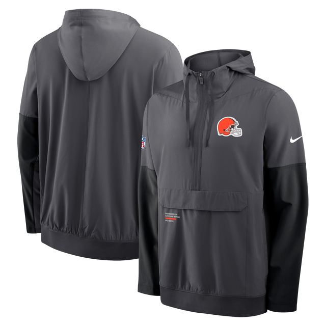 Browns 2025 Nike Men's Anorak Long Sleeve Jacket