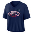 Patriots 2026 Fanatics Women's Oversized High Hip Fashion Top