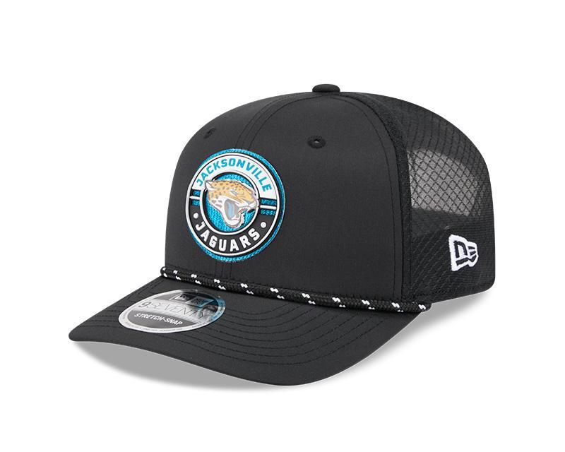 Jaguars 2026 New Era Men's 9SEVENTY Stretch Snap Two-Tone Hat Pro Football Hall of Fame