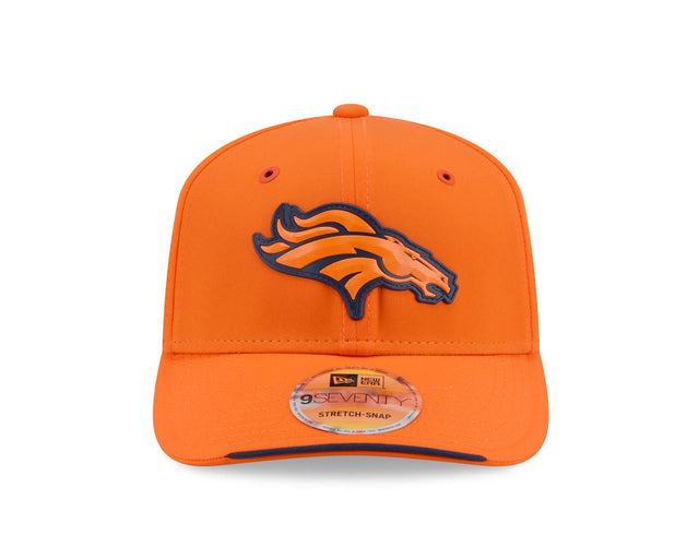 Broncos 2026 New Era Men's 9SEVENTY Stretch Snap Sideline Hat