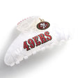 49ers Charm Hair Claw Clip
