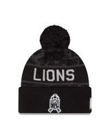 Lions 2026 New Era Men's Salute to Service Knit Pro Football Hall of Fame