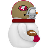 49ers Team Pride Inflatable Snowman Player