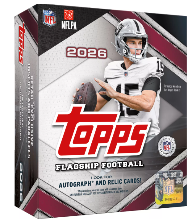 2026 Topps Flagship Football Mega Box