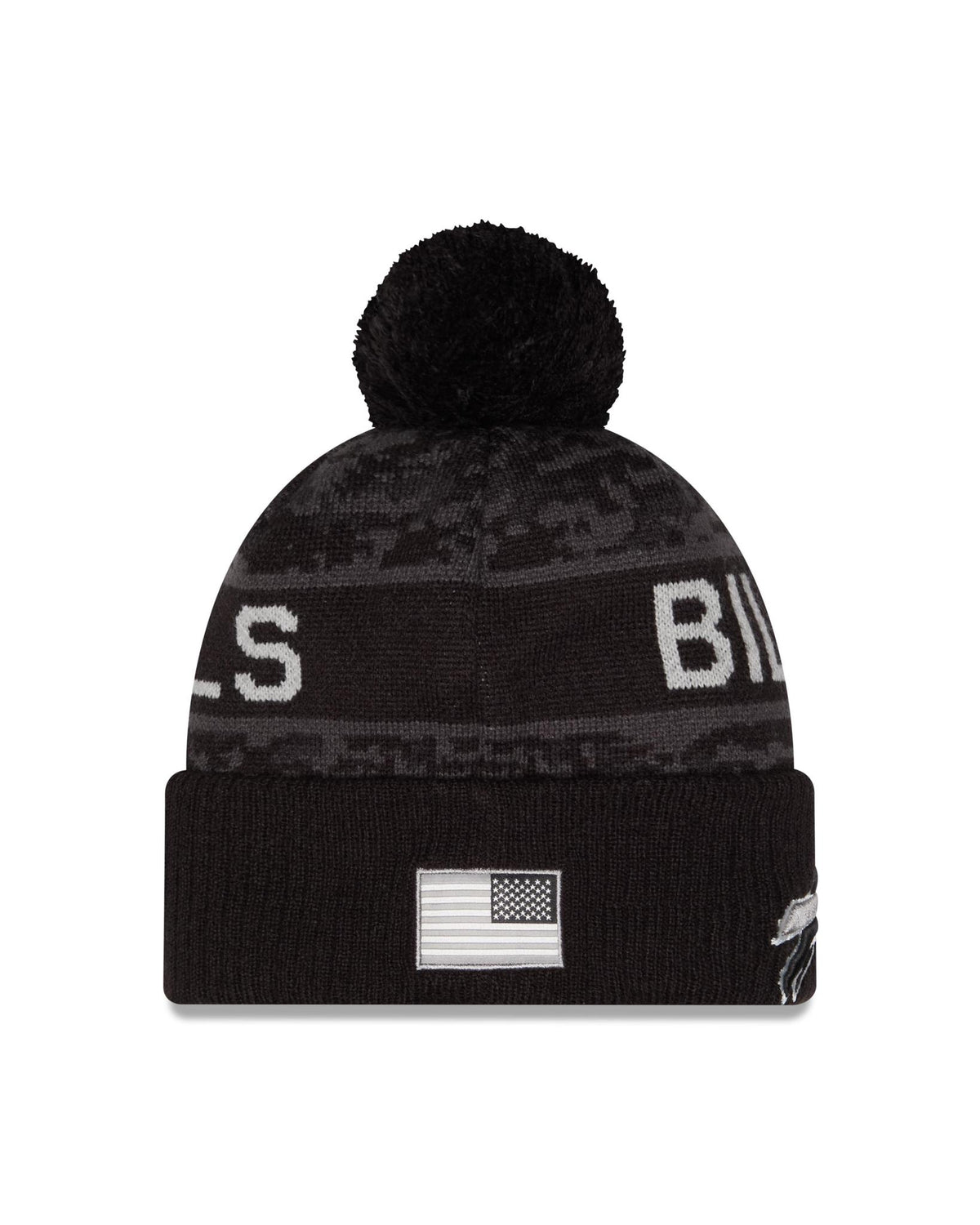 Bills 2026 New Era Men's Salute to Service Knit Pro Football Hall of Fame