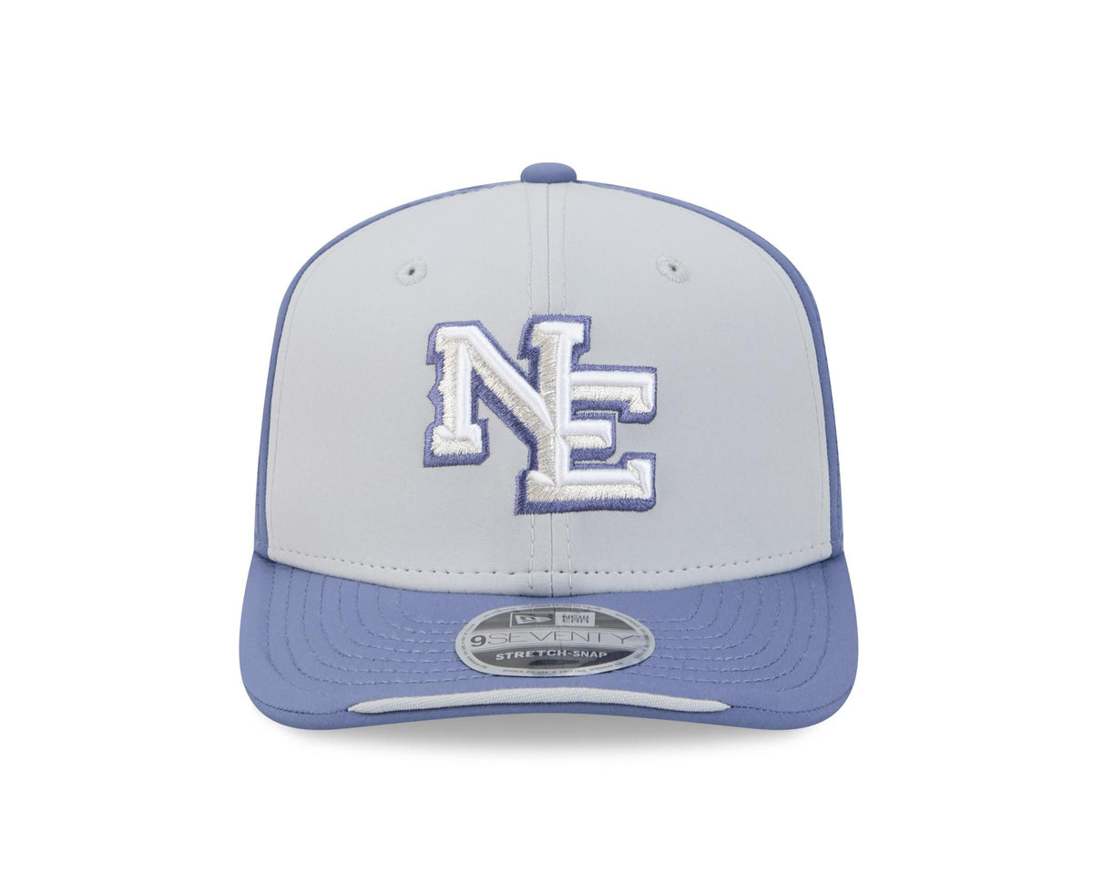 Patriots 2026 New Era Men's 9SEVENTY Stretch Snap Rivalry Hat Pro Football Hall of Fame