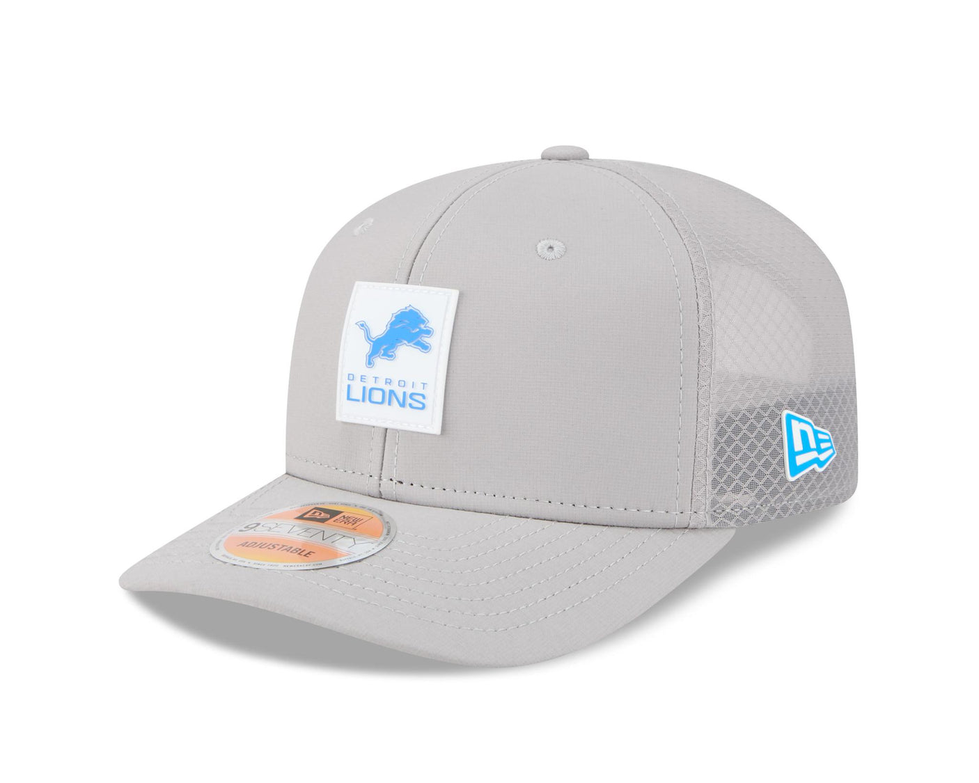 Lions 2025 New Era Men's 9SEVENTY Trucker Sideline Hat