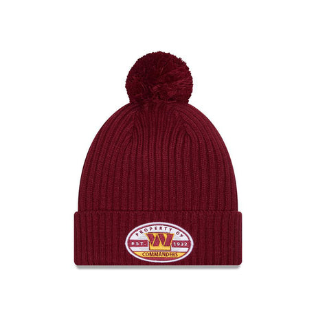 Commanders 2025 Men's New Era Property Knit